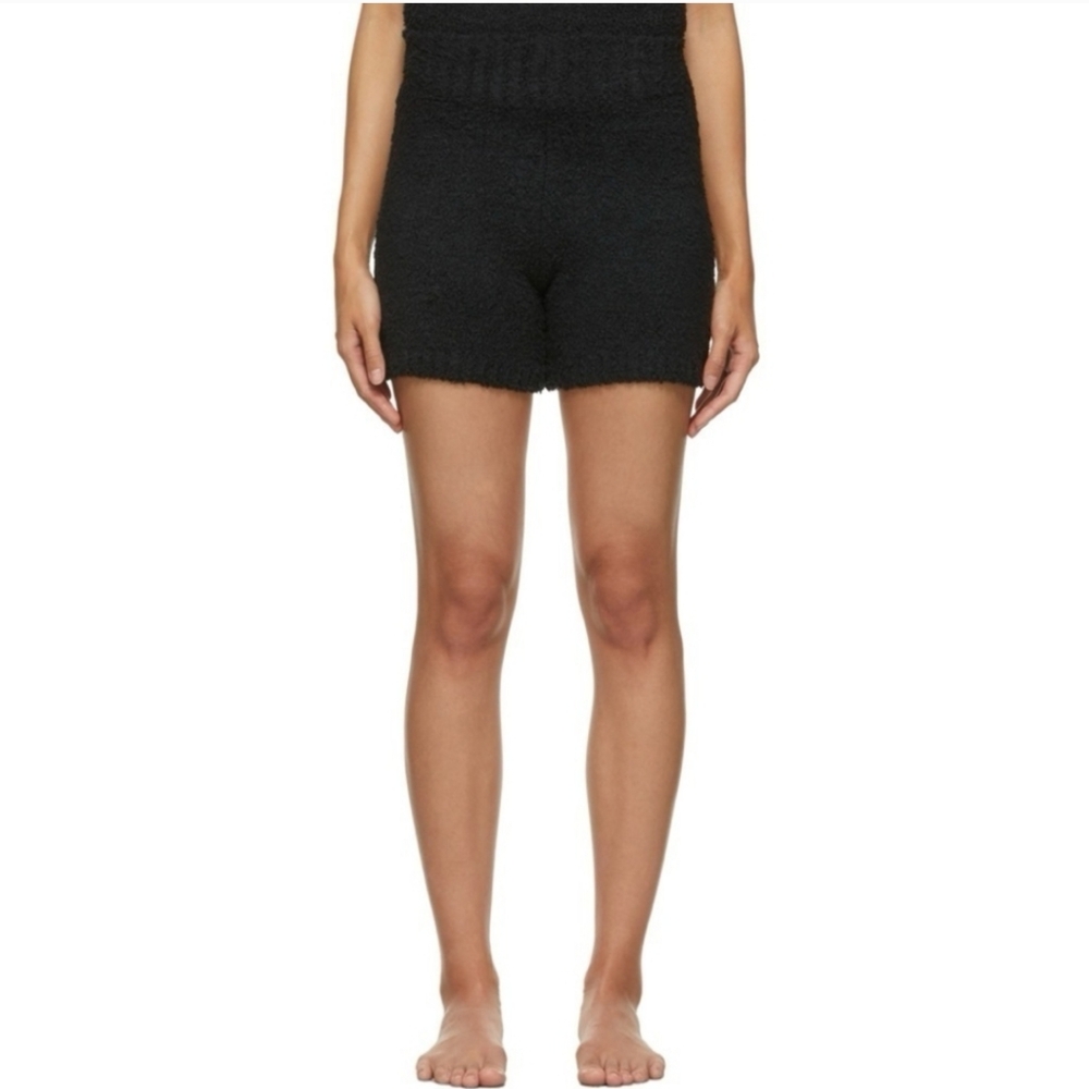Skims Cozy Knit Shorts Lounge Sleepwear Shorts Size S/M‎ Charcoal Gray